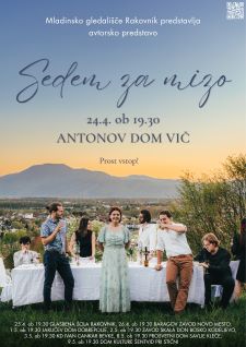 SMC Rakovnik in MC Vič vabita na predstavo z naslovom Sedem za mizo